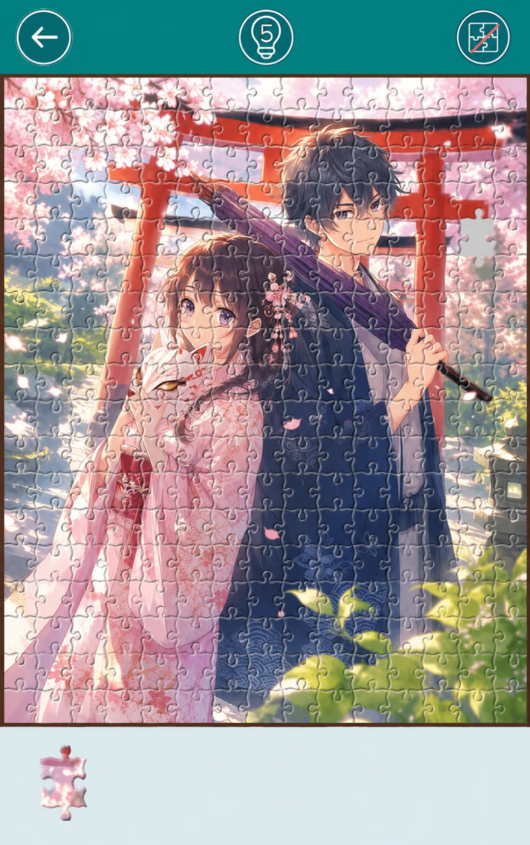 Anime Games - Jigsaw Puzzles screenshot